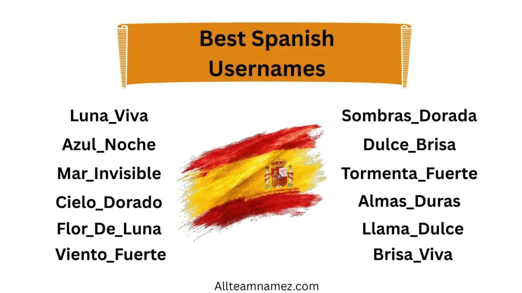 Best Spanish Usernames