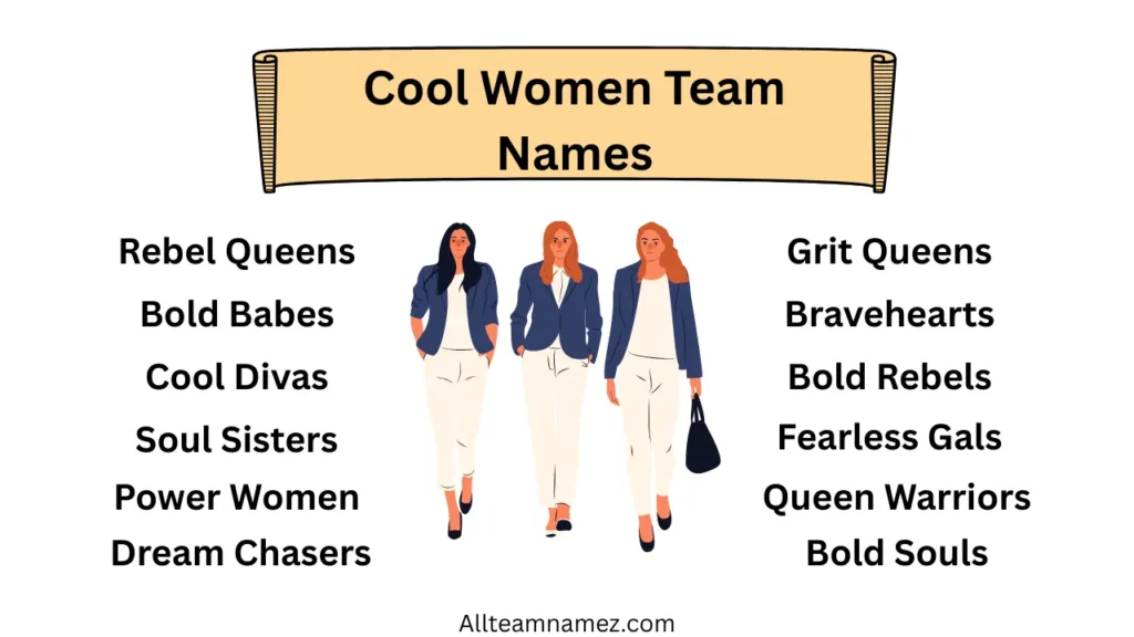Cool Women Team Names
