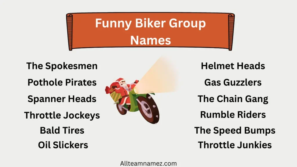 Funny Biker Group Names