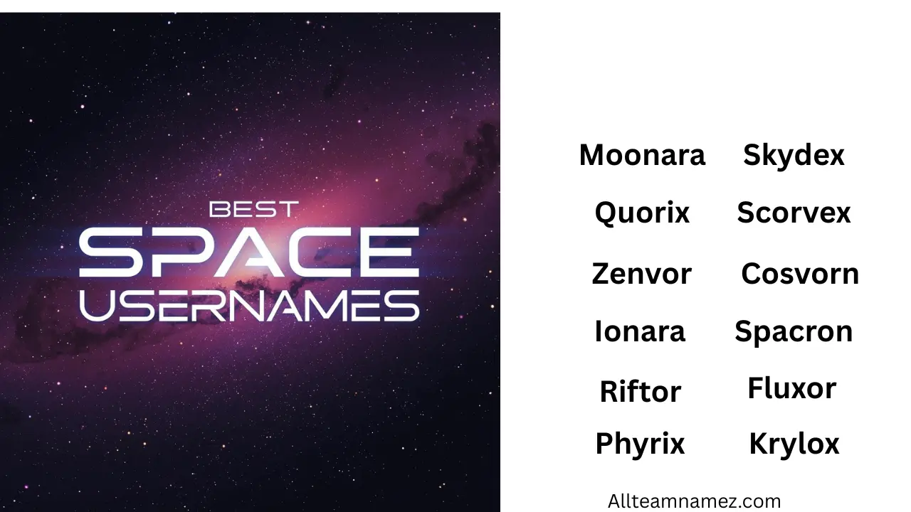 Space Usernames