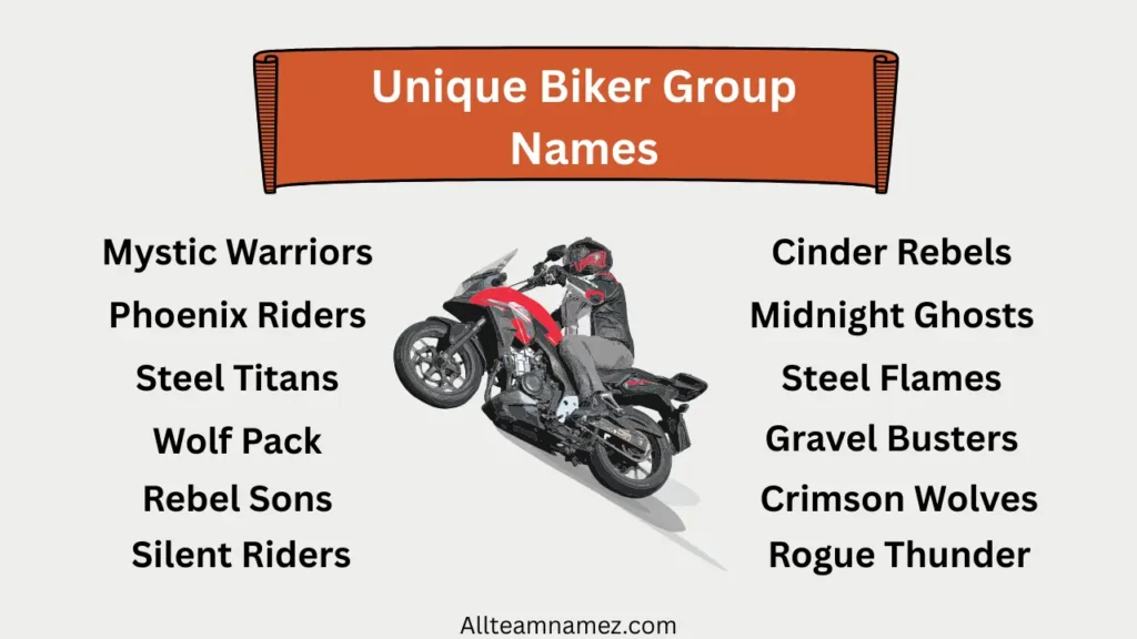 Unique Biker Group Names