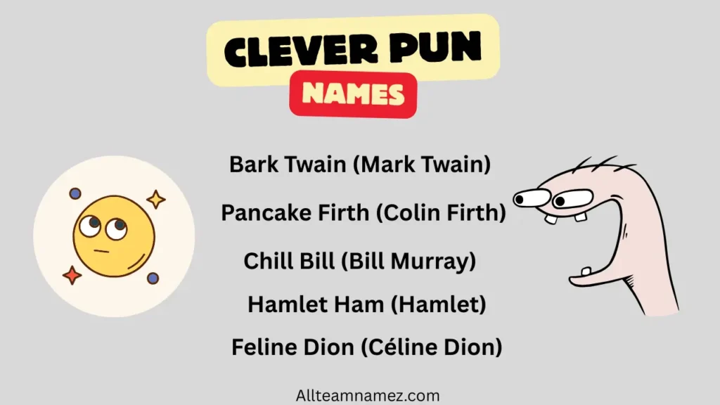 Clever Pun Names