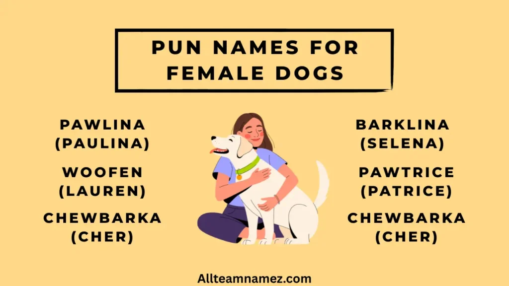 Pun Names for Female Dogs