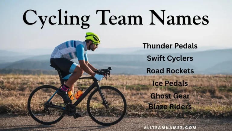 Cycling Team Names
