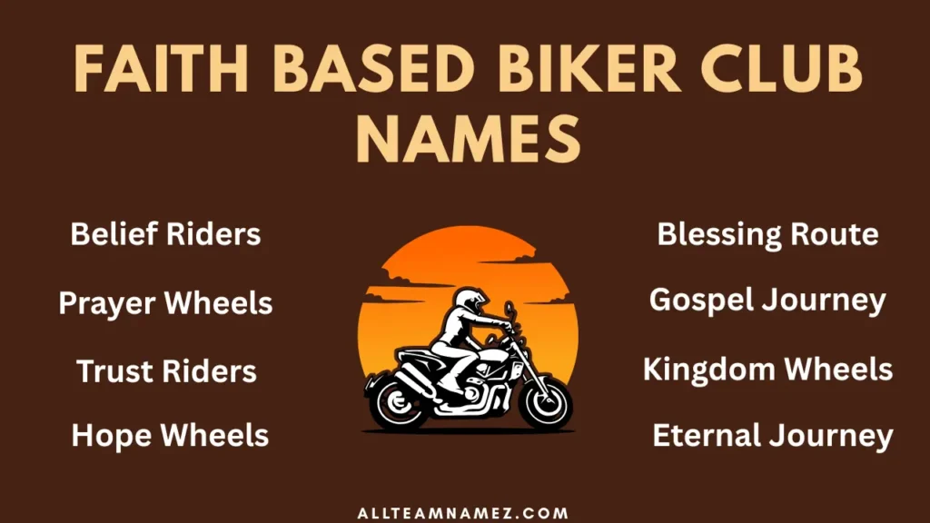 Faith Based Biker Club Names