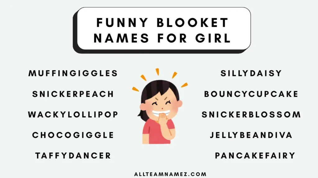 Funny Blooket Names For Girl
