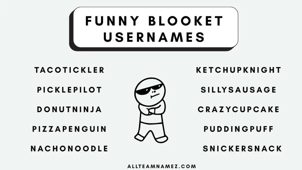 Funny Blooket Usernames