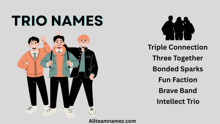 Trio Name ideas