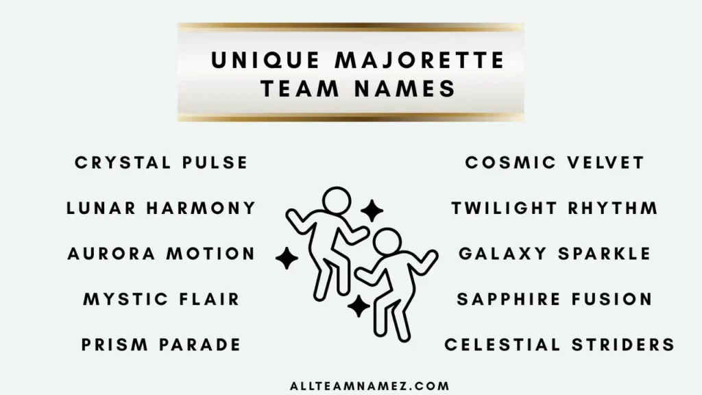 Unique Majorette Team Names