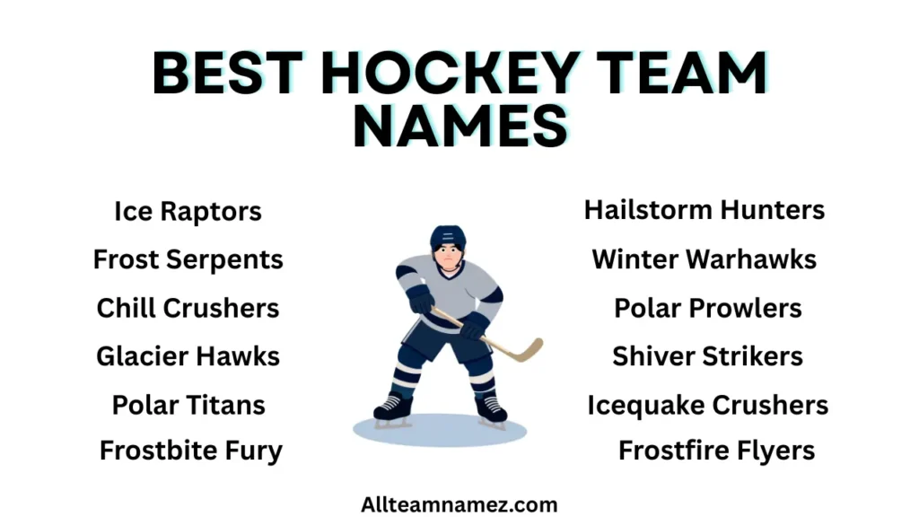 Best Hockey Team Names