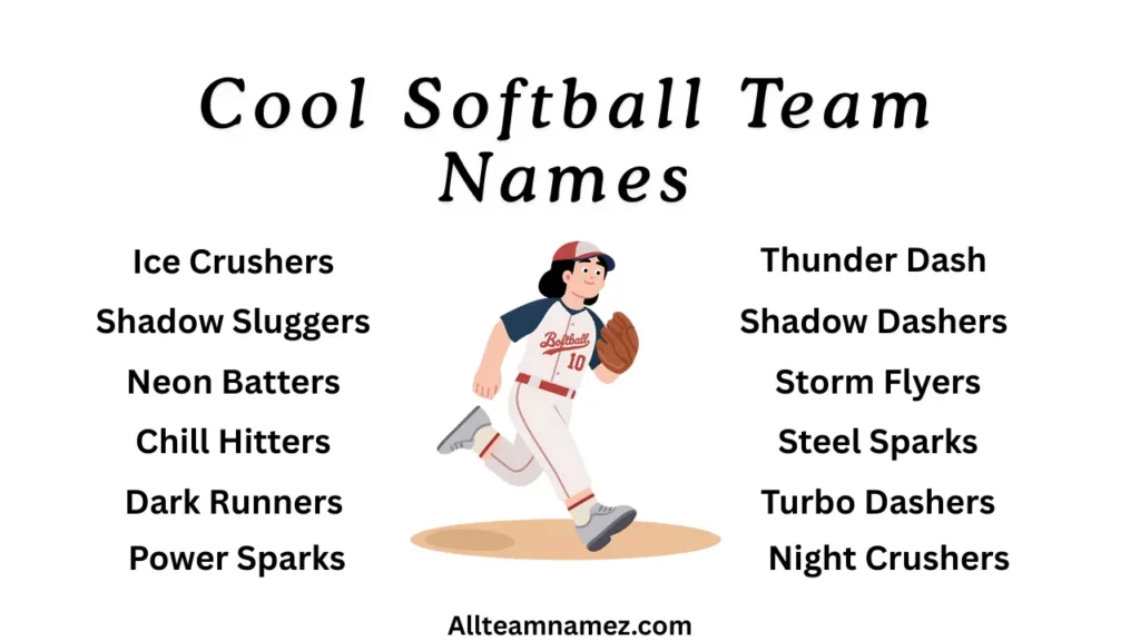 Cool Softball Team Names