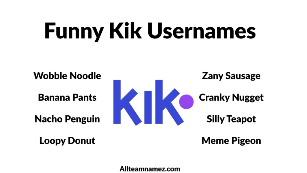 Funny Kik Usernames