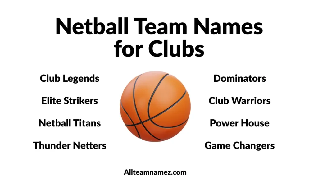 Netball Team Names for Clubs