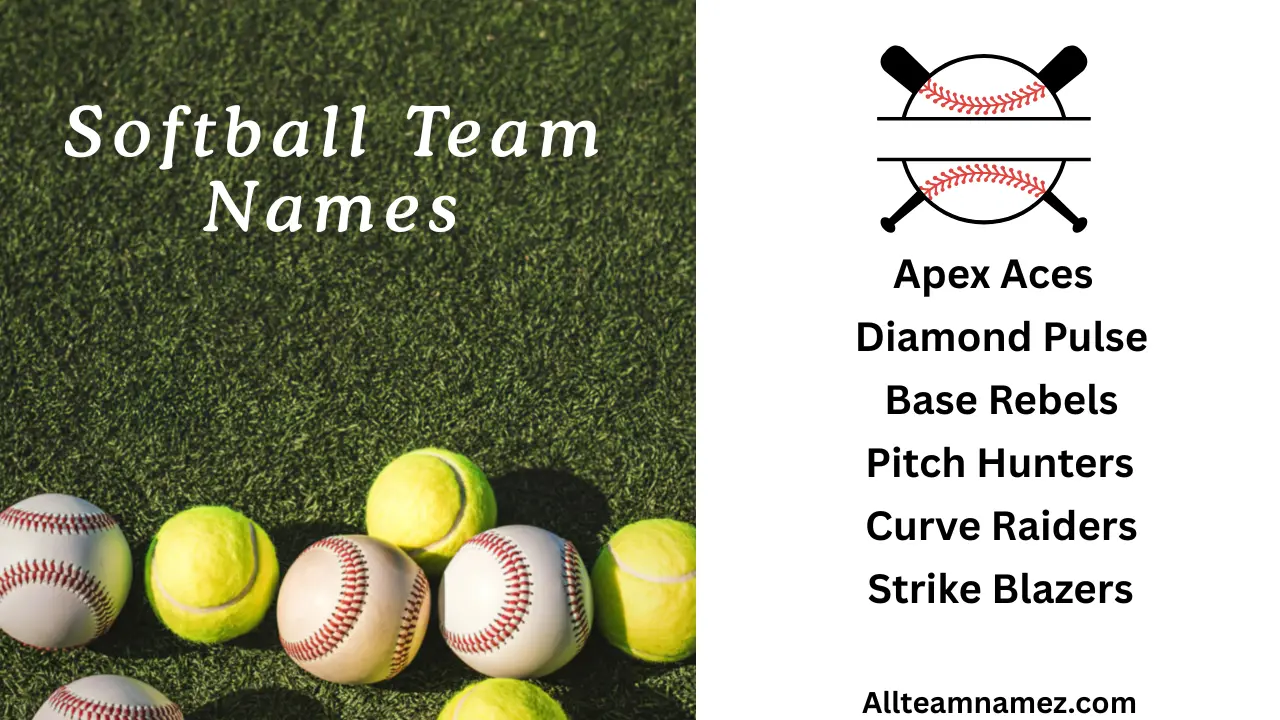 Softball Team Names