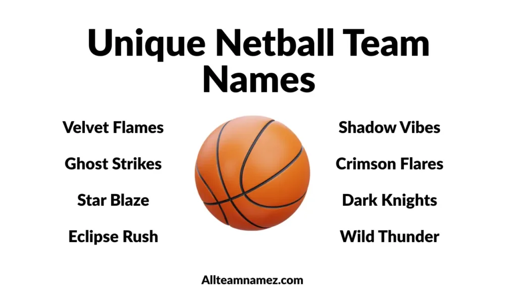 Unique Netball Team Names