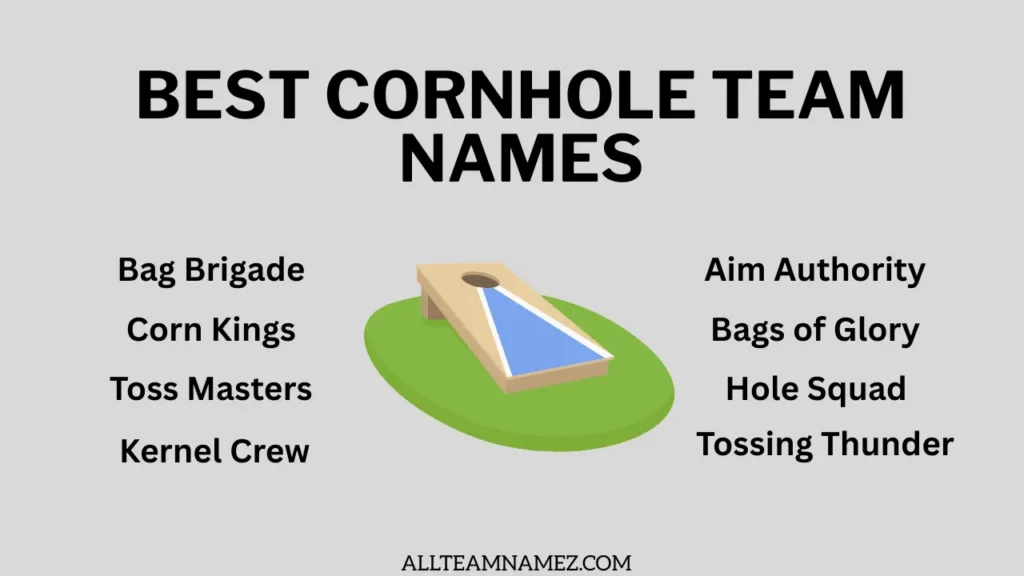 Best Cornhole Team Names