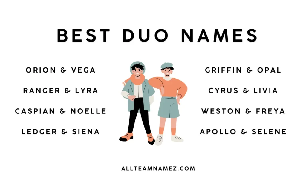 Best Duo Names