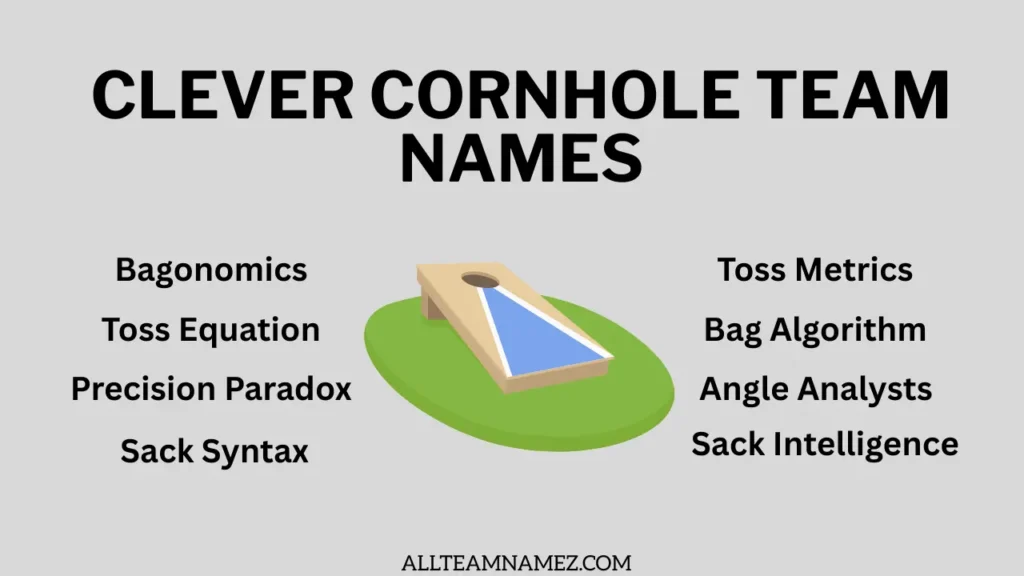 Clever Cornhole Team Names