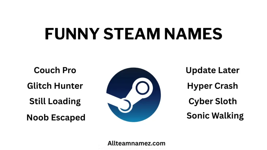 Cool Funny Steam Names