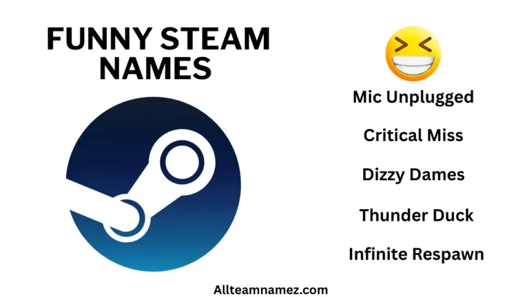Funny Steam Names