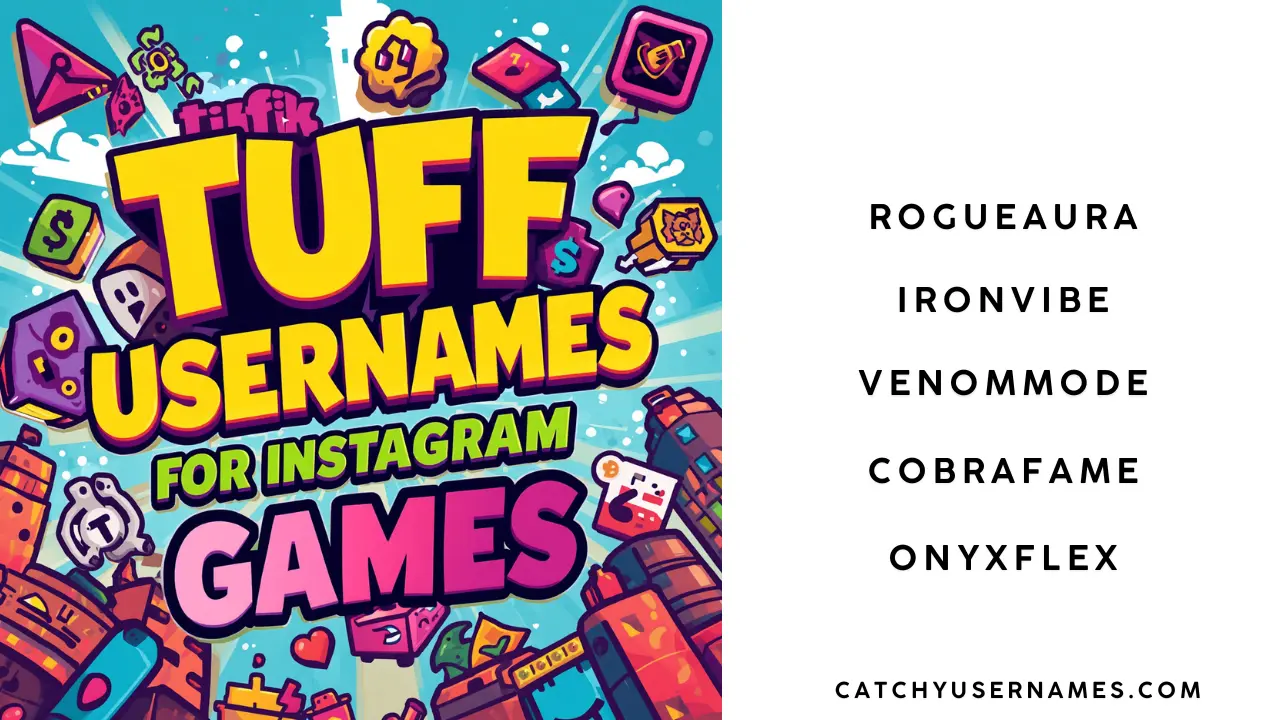Tuff Usernames