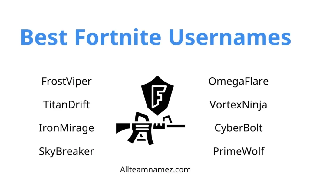 Best Fortnite Usernames