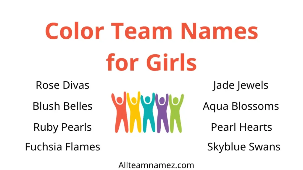 Color Team Names for Girls