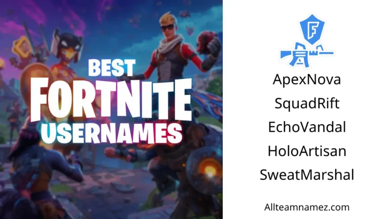 Fortnite Usernames