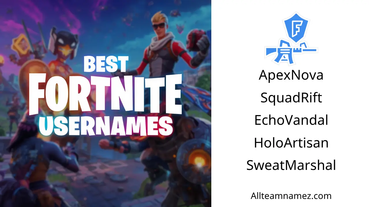 Fortnite Usernames