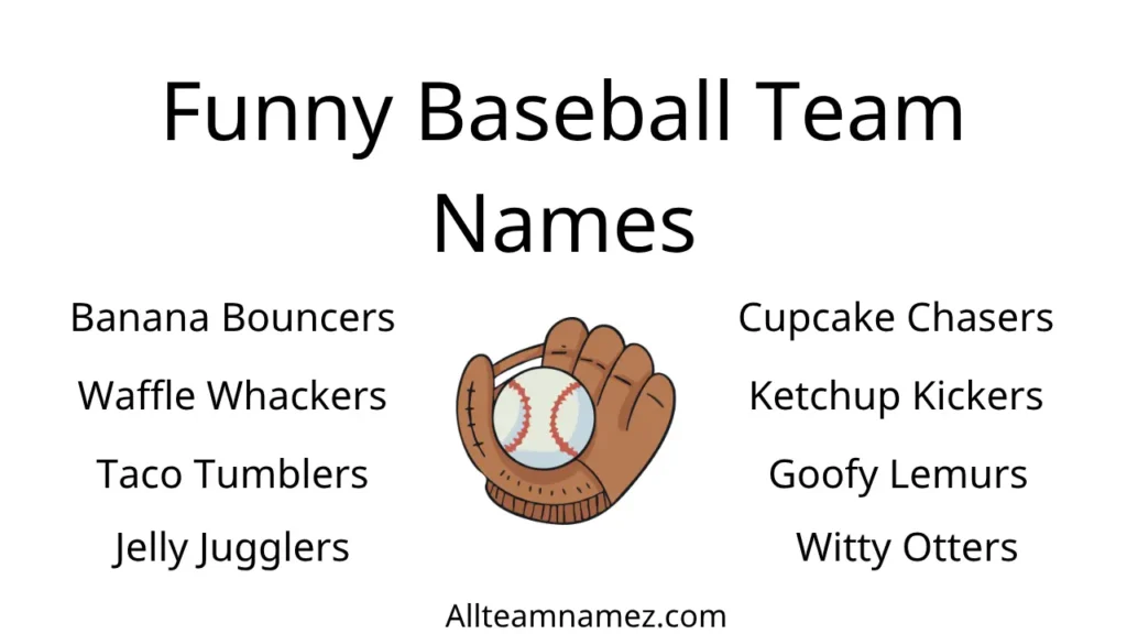 Funny Baseball Team Names