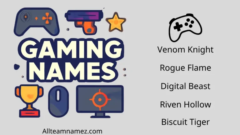 Gaming Names