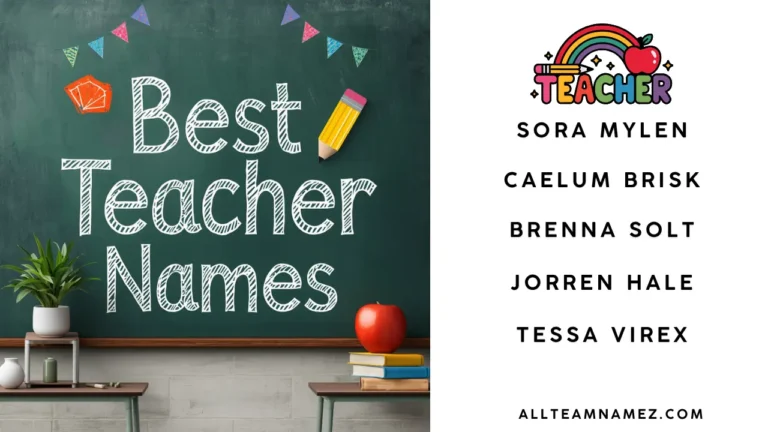 Teacher Names