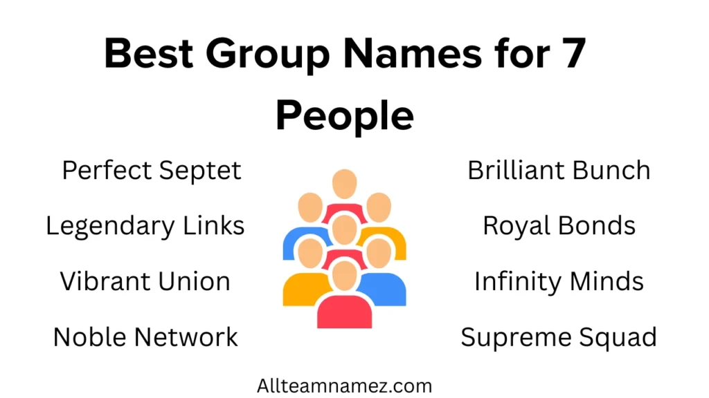 Best Group Names for 7 People