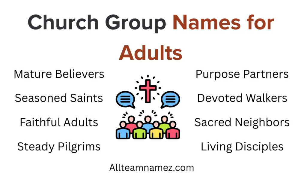 Church Group Names for Adults