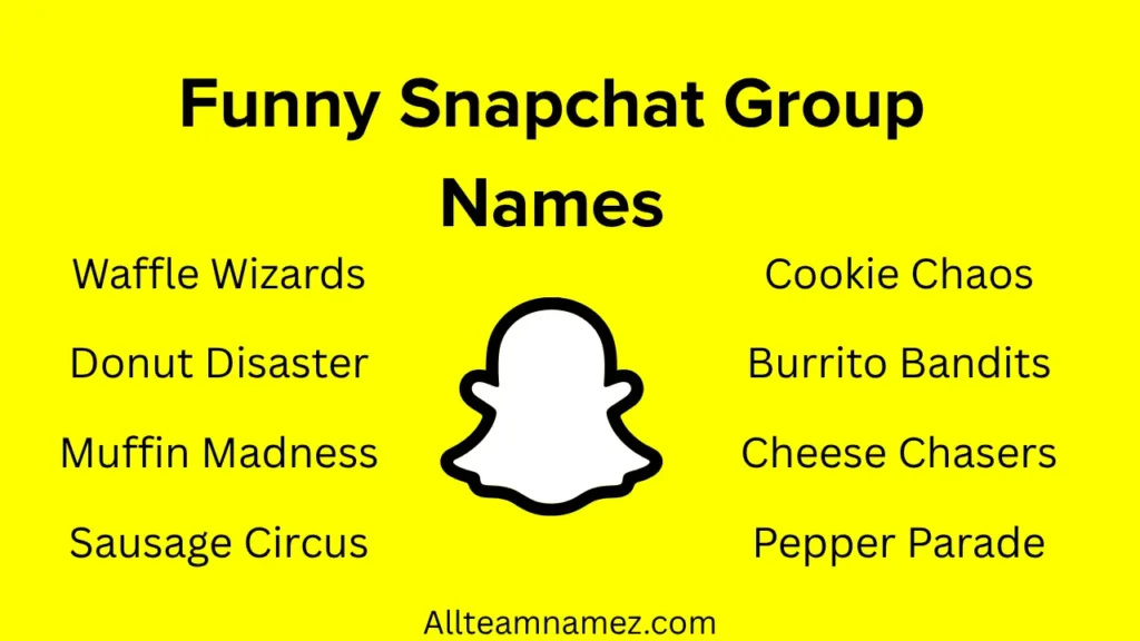 Funny Snapchat Group Names