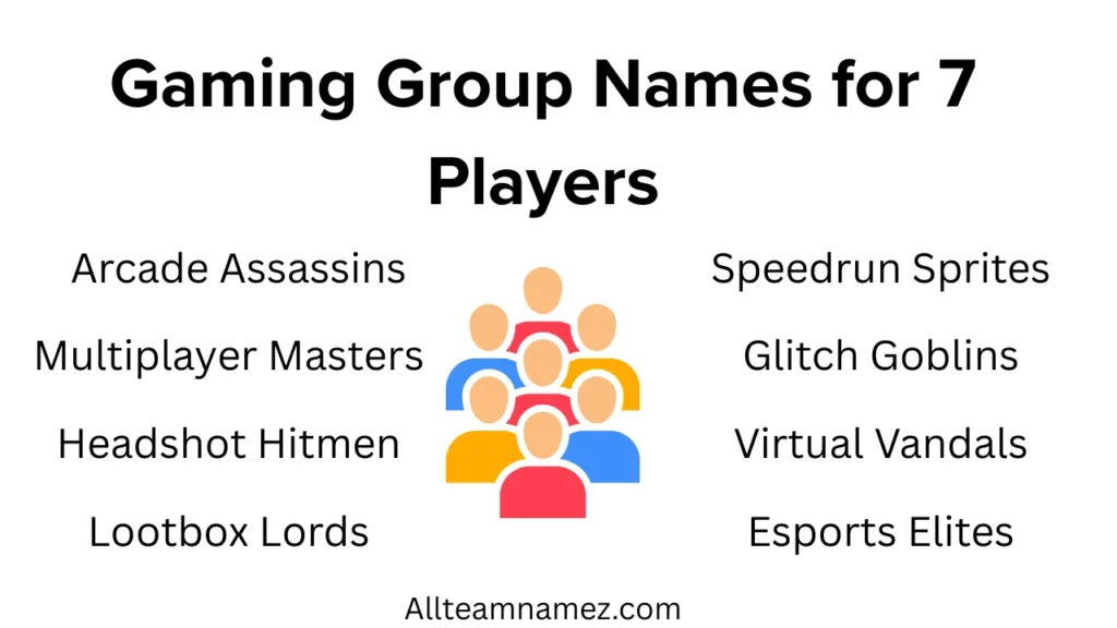 Gaming Group Names for 7 Players