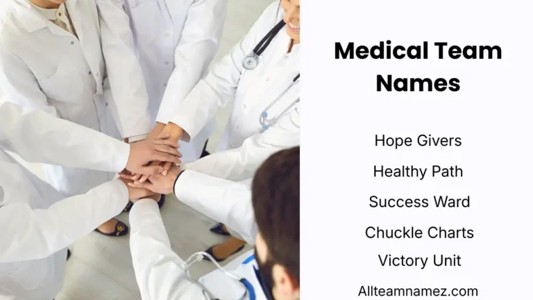 Medical Team Names
