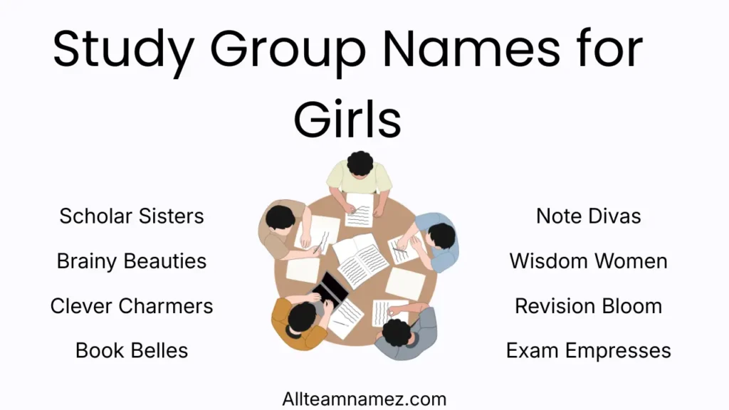 Study Group Names for Girls