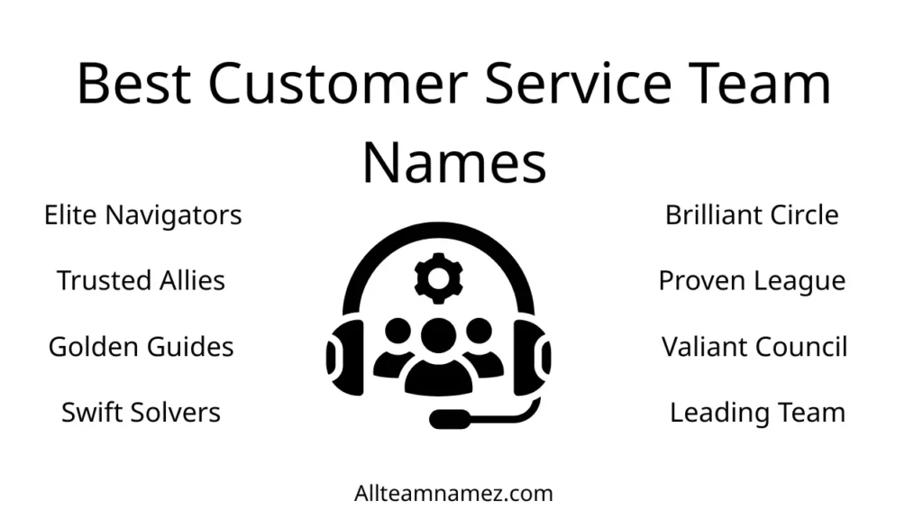 Best Customer Service Team Names