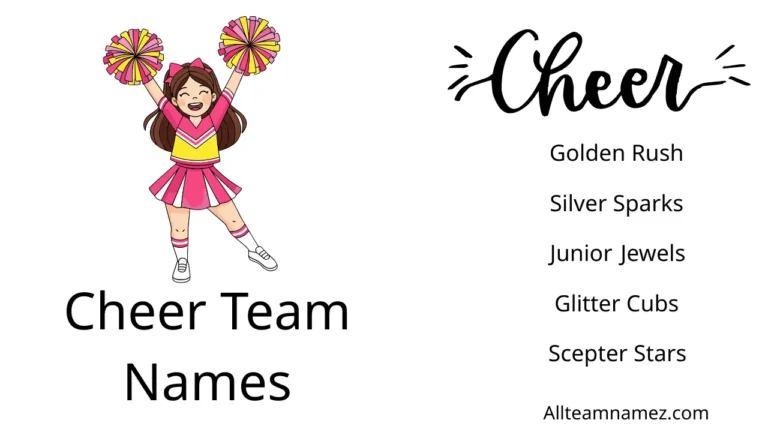 Cheer Team Name ideas