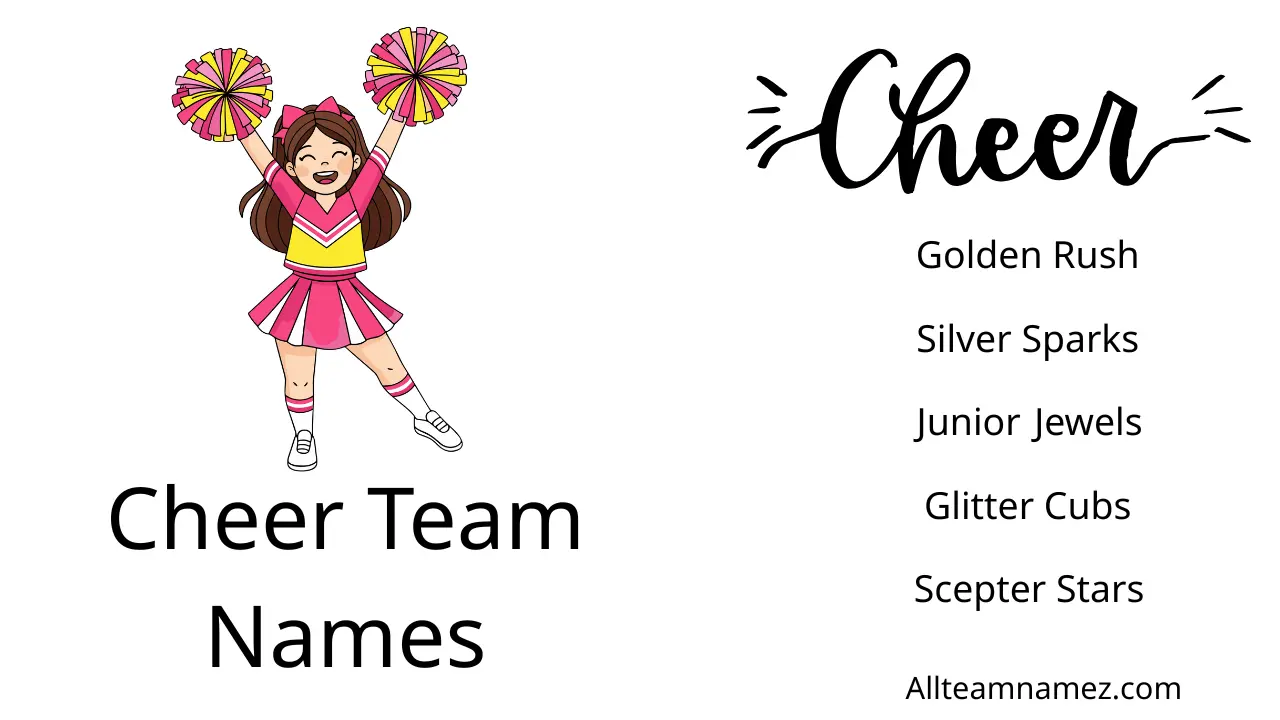 Cheer Team Name ideas