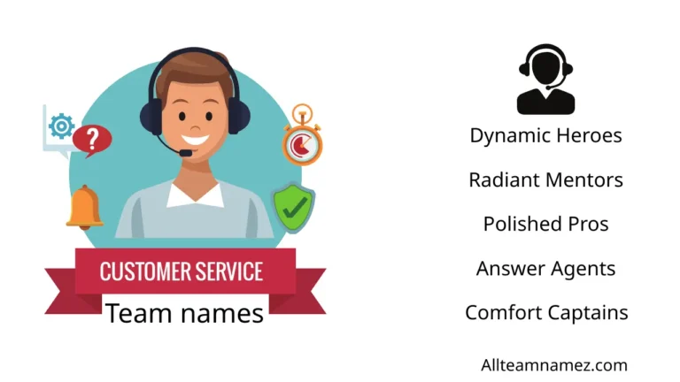 Customer Service Team Names