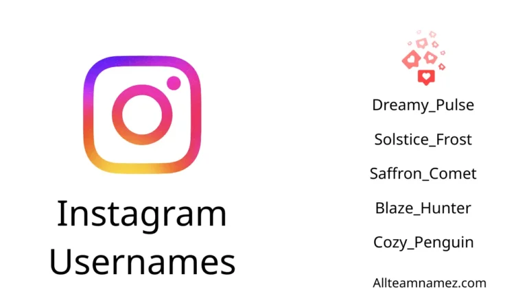 Instagram Username Ideas